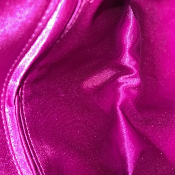 Velour suede like feel clutch with leaves on the front.New w/o tags. - Picture 4 of 4